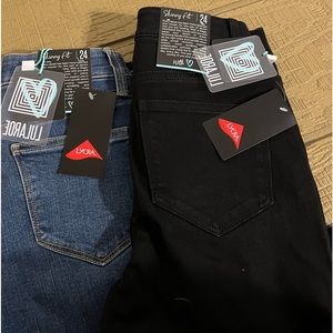 2 pair Lularoe skinny jeans nwt